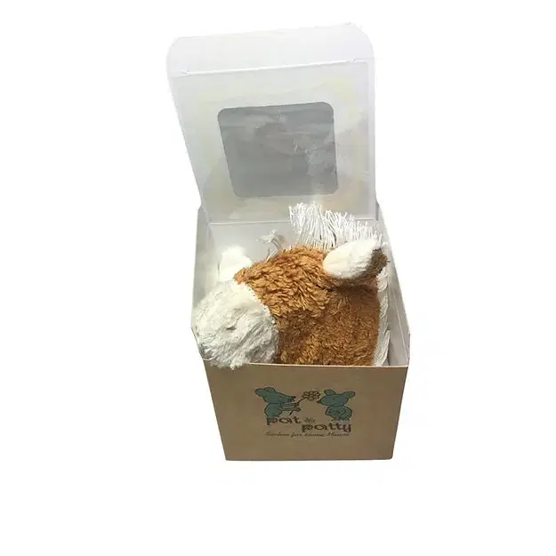 Geschenkset Pferd – Schmusetuch & Rassel