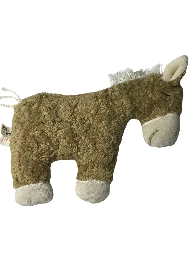 Geschenkset Pferd – Schmusetuch & Rassel