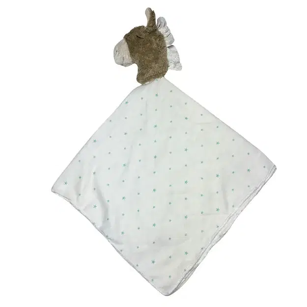 Geschenkset Pferd – Schmusetuch & Rassel