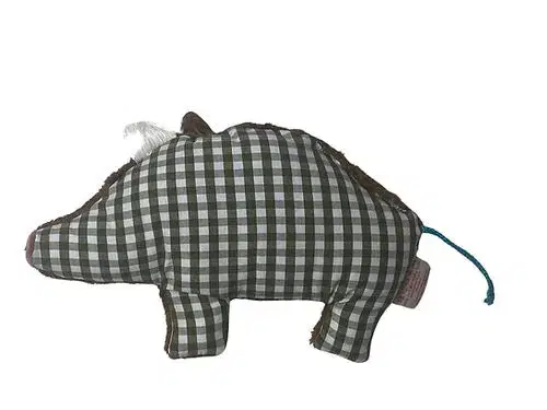 Geschenkset Wildschwein – Schmusetuch & Rassel
