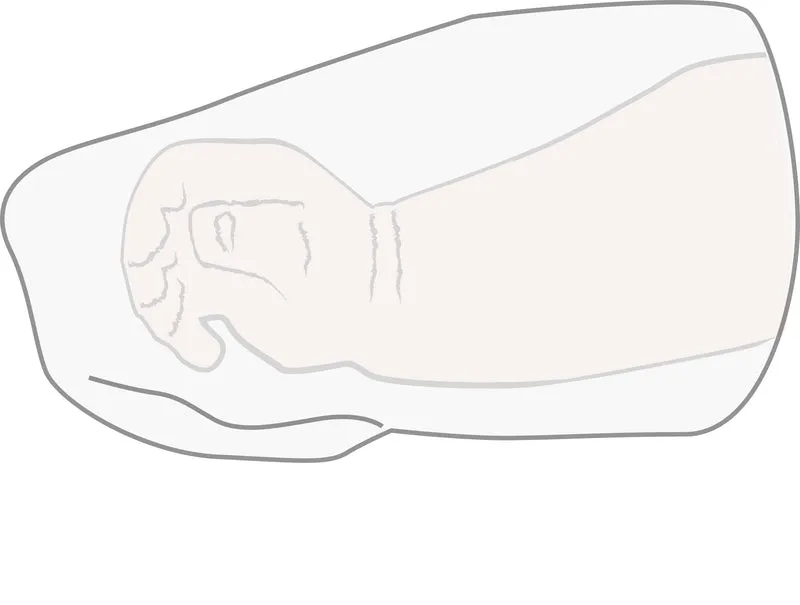 Innensack Allergika - Weiß