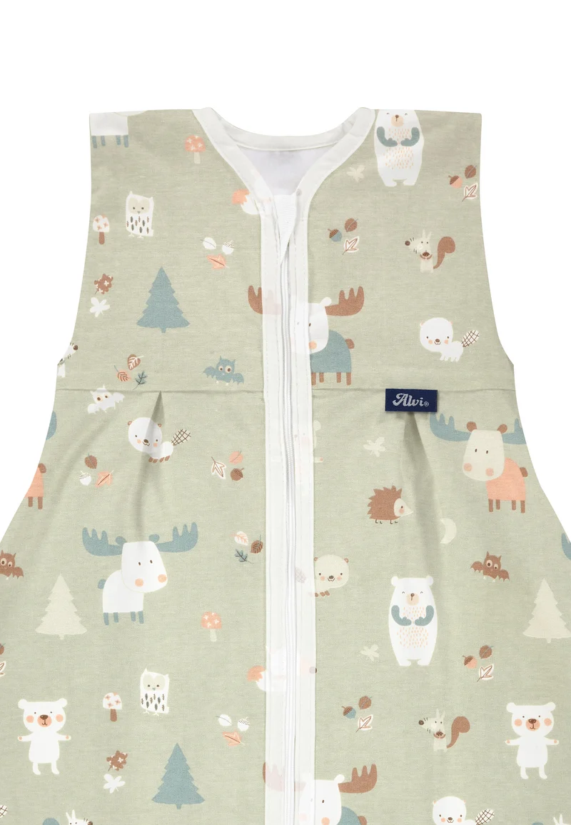 Kugelschlafsack Molton (Sommer) - Baby Forest