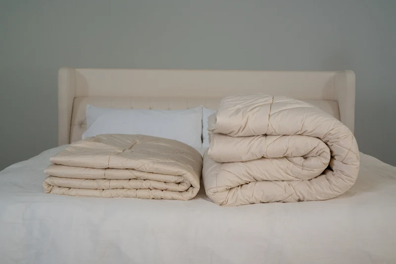Schurwoll Monosteppbett