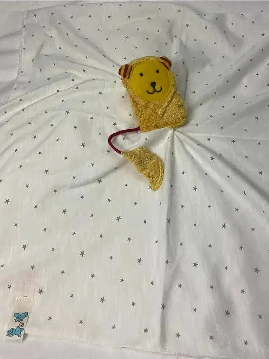 Geschenkset Löwe – Schmusetuch & Lavendelkissen