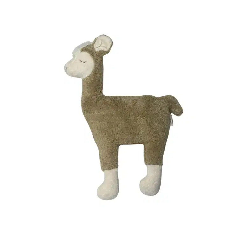 Bio Wärmekissen Lama aus Bio-Baumwolle – Dinkel oder Kirschkern