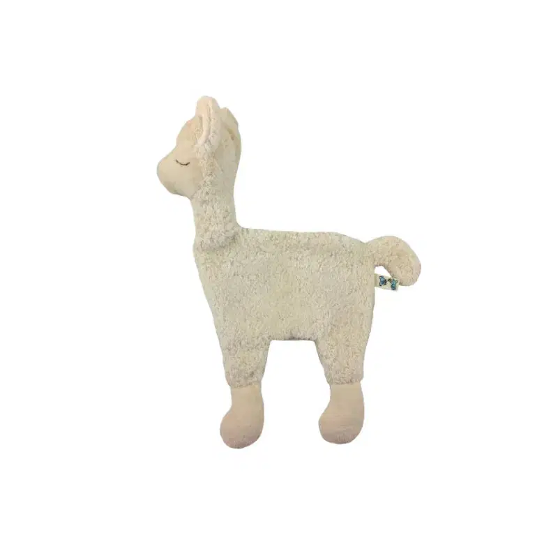 Bio Wärmekissen Lama aus Bio-Baumwolle – Dinkel oder Kirschkern