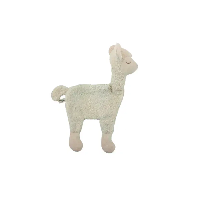 Bio Wärmekissen Lama aus Bio-Baumwolle – Dinkel oder Kirschkern