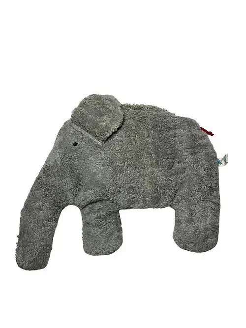 Bio Wärmekissen Elefant aus Bio-Baumwolle – Dinkel oder Kirschkern