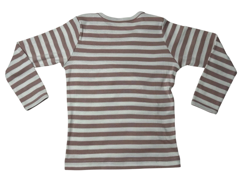 Bio Kinder Langarmshirt Einhorn aus Bio-Baumwolle Feinripp, GOTS