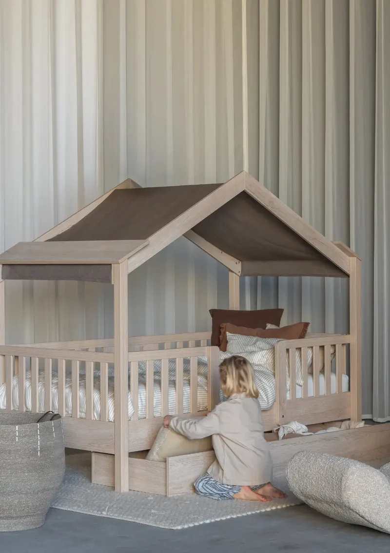 Schublade für Hausbett 'Chalet' Natural Ash