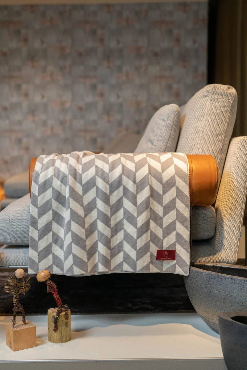 Satara Strickplaid
