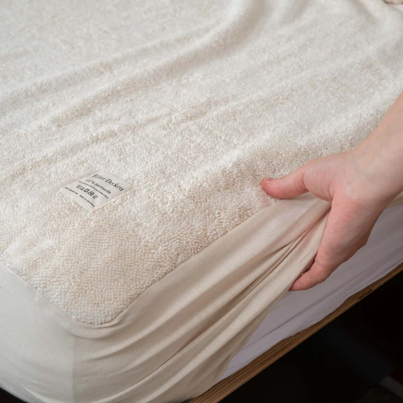 Baumwoll-Unterbett mit Spannumrandung