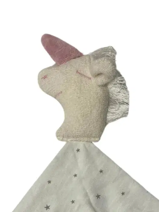Bio Schmusetuch Einhorn – personalisierbar, GOTS zertifiziert