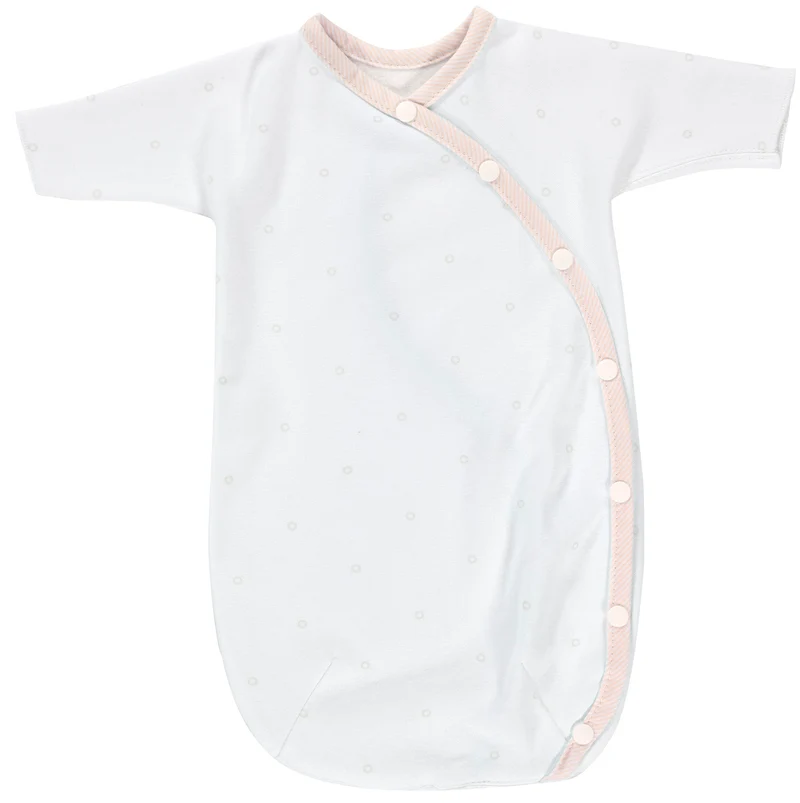 Frühchenschlafsack Innensack (Jersey) - rose Stripe