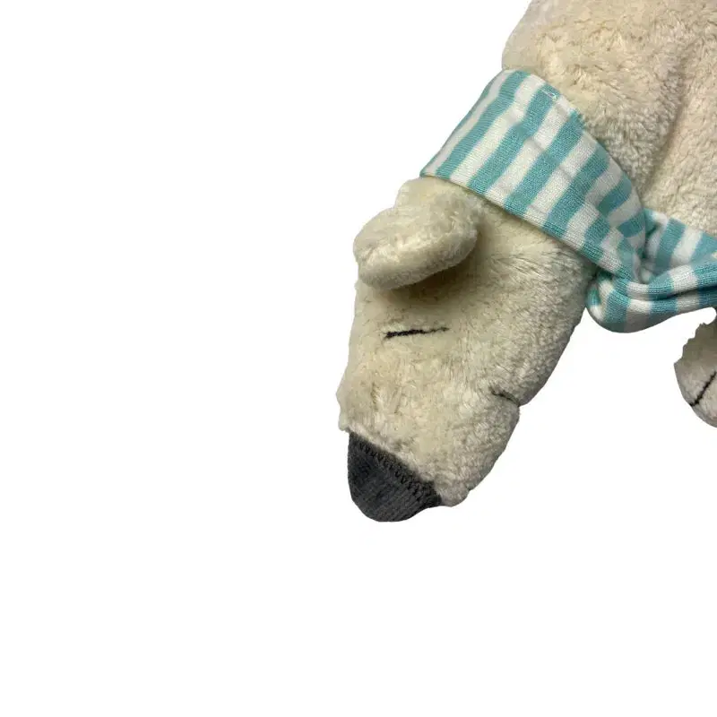 Bio Wärmekissen Eisbär aus Bio-Baumwolle – Dinkel oder Kirschkern