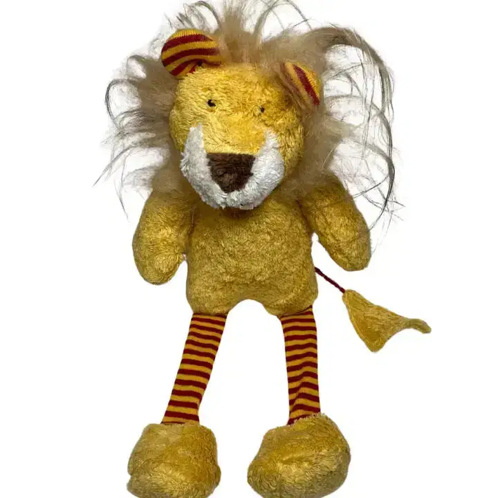 Bio Kuscheltier Löwe Leo – Bio-Baumwolle, Handgemacht