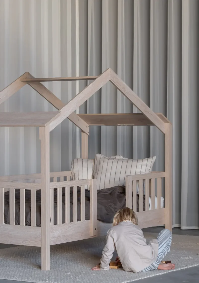 Hausbett 'Chalet' Natural Ash 200 x 90 cm