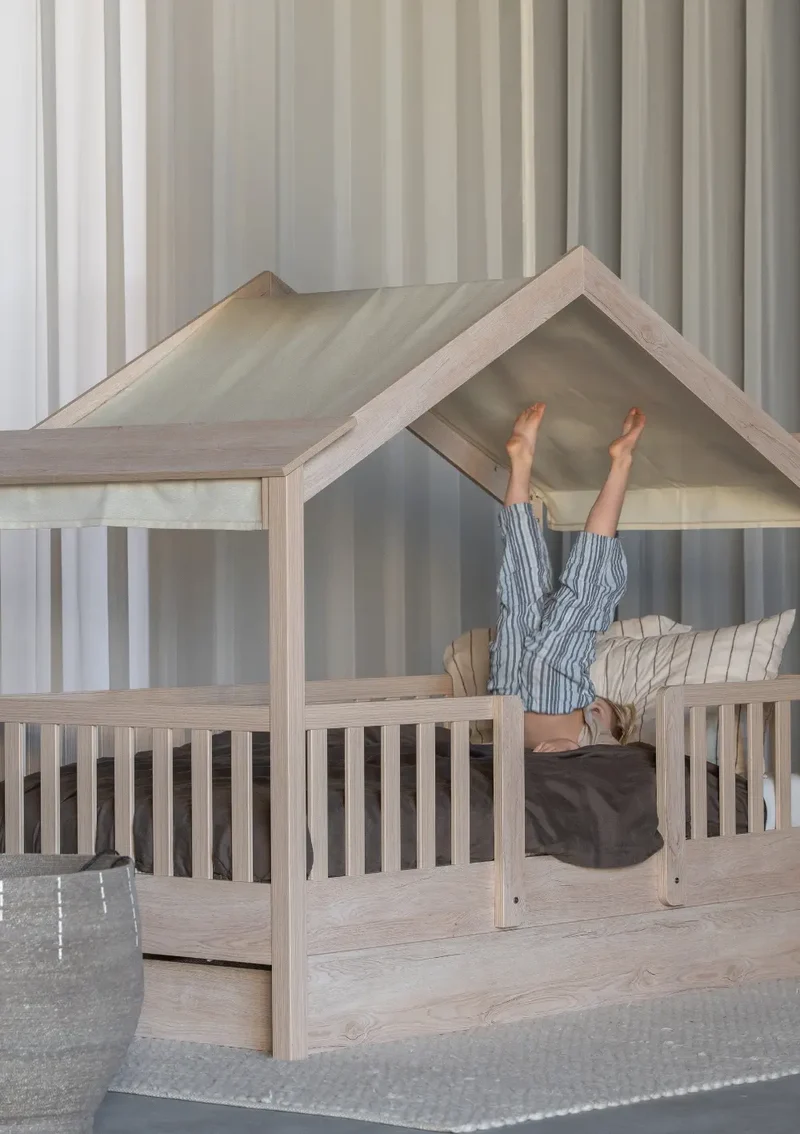 Hausbett 'Chalet' Natural Ash 200 x 90 cm