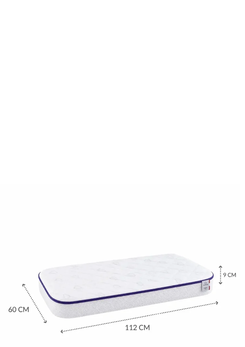 Matratze 'Polarstern' für 4-in-1 Babybett - Nani Berlin x Träumeland 112 x 60 cm