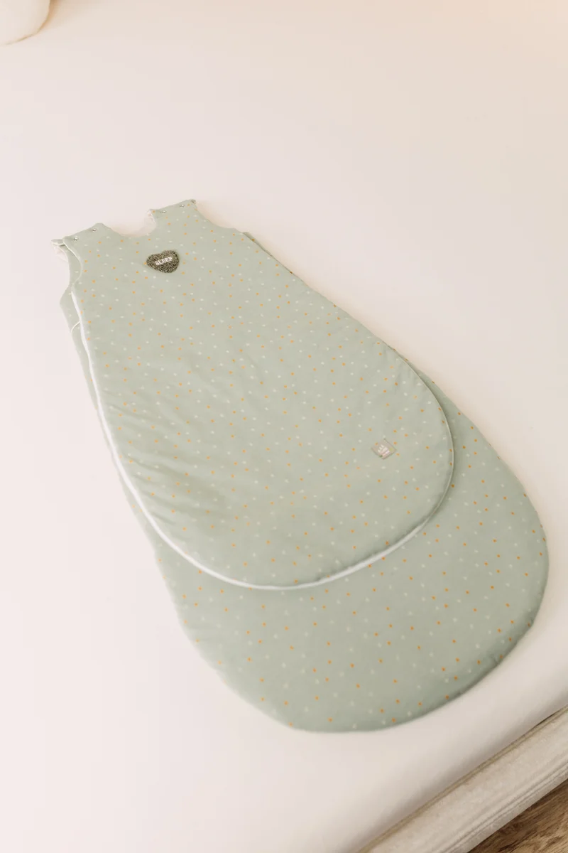 Ganzjahres mitwachsender Jersey-Schlafsack