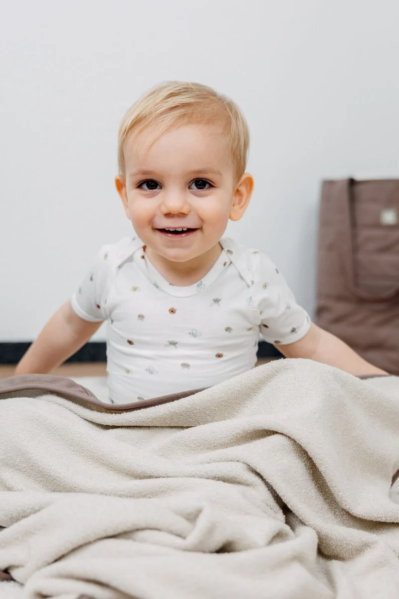 Organic Cotton Baby Body Kurzarm