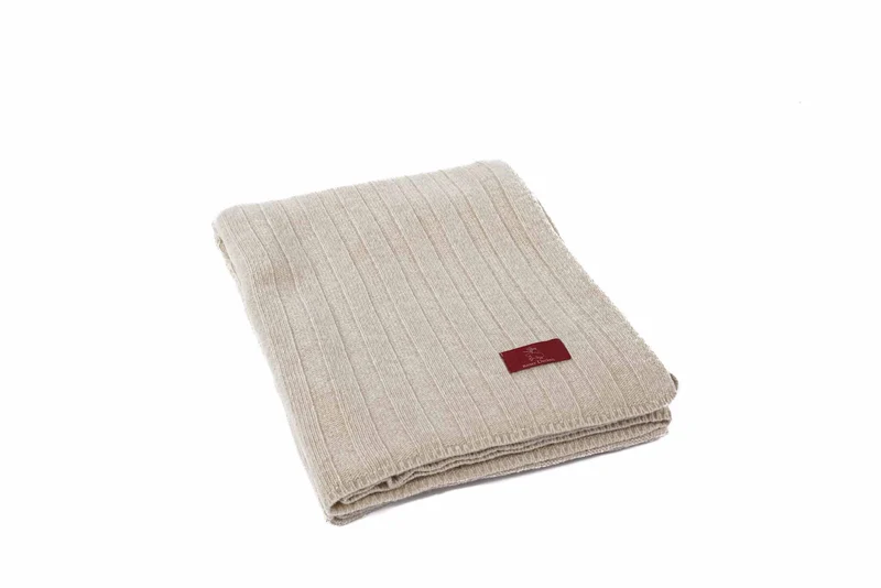 Estoril Strickdecke aus Schurwolle
