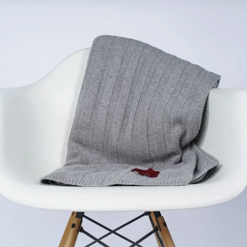 Estoril Strickdecke aus Schurwolle