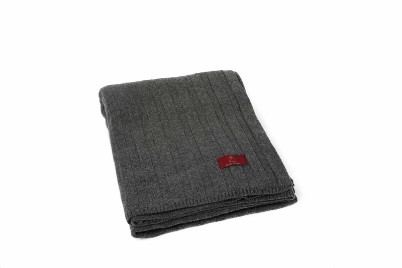 Estoril Strickdecke aus Schurwolle