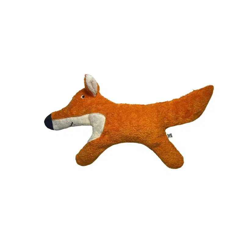 Bio Kuschelkissen Fuchs aus Baumwolle – Spelzfüllung, GOTS