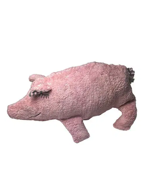 Bio Kuscheltier Schwein Klein oder XXL – Bio-Baumwolle