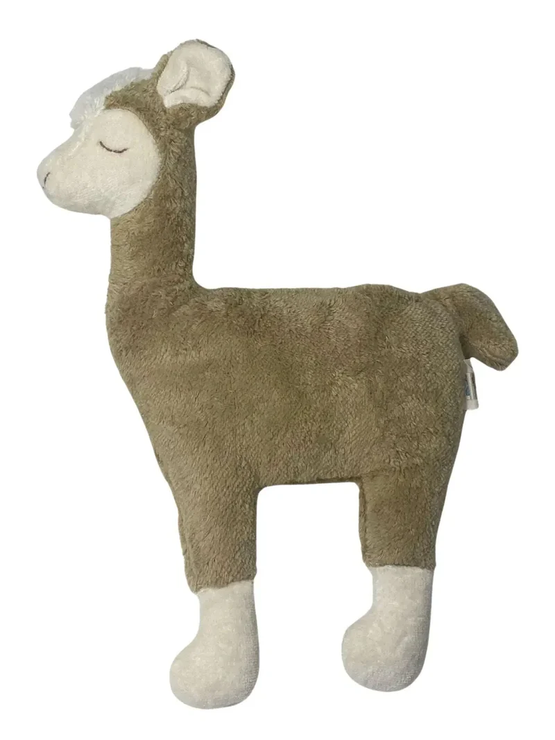 Bio Kuscheltier Alpaka/Lama – Bio-Baumwollplüsch, Handgemacht