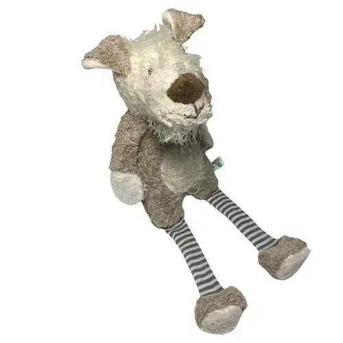 Bio Kuscheltier Hund Neo aus 100% Bio-Baumwolle & Mohair