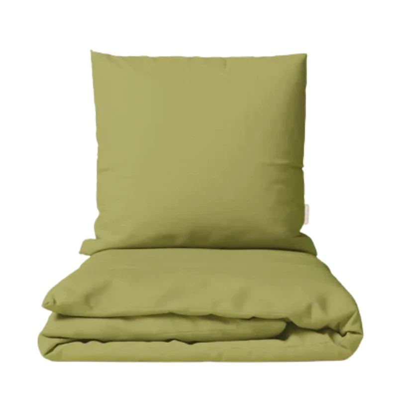 Bettwäsche Uni Satin Organic