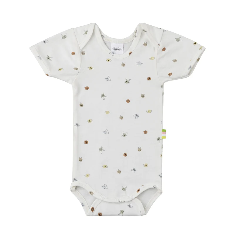 Organic Cotton Baby Body Kurzarm