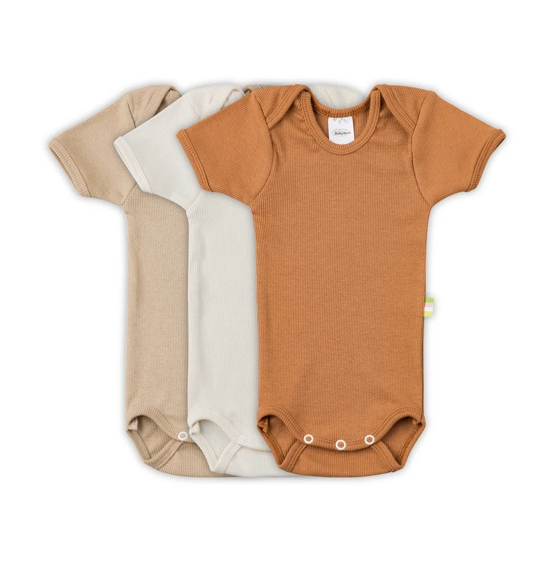 Organic Cotton Baby Body Kurzarm