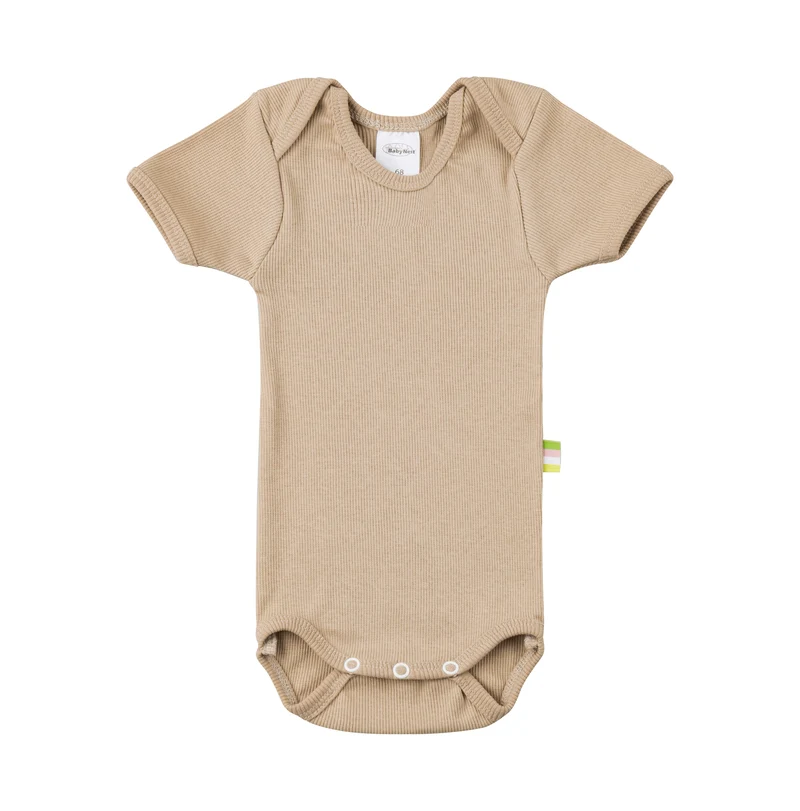 Organic Cotton Baby Body Kurzarm