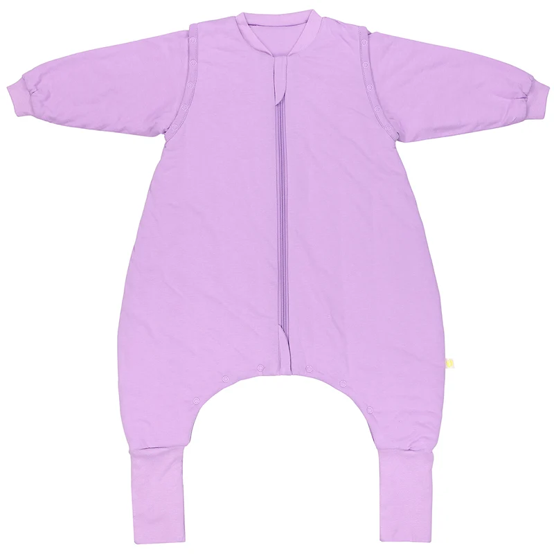 Schlafsack mit Füßen und umklappbaren Bündchen, 2.5 TOG