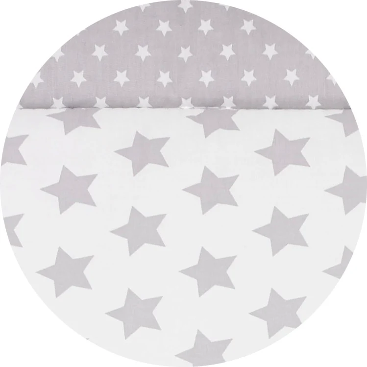Bettwäsche - Stars silber
