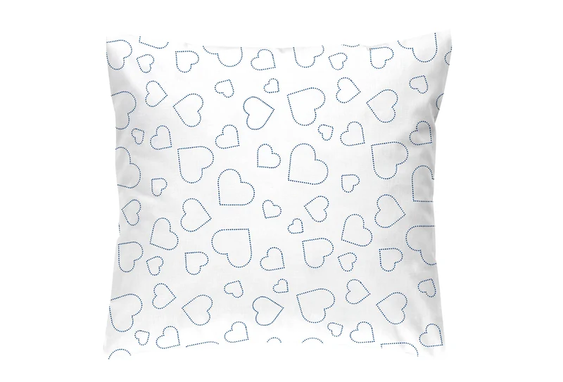Bettwäsche - Hearts white