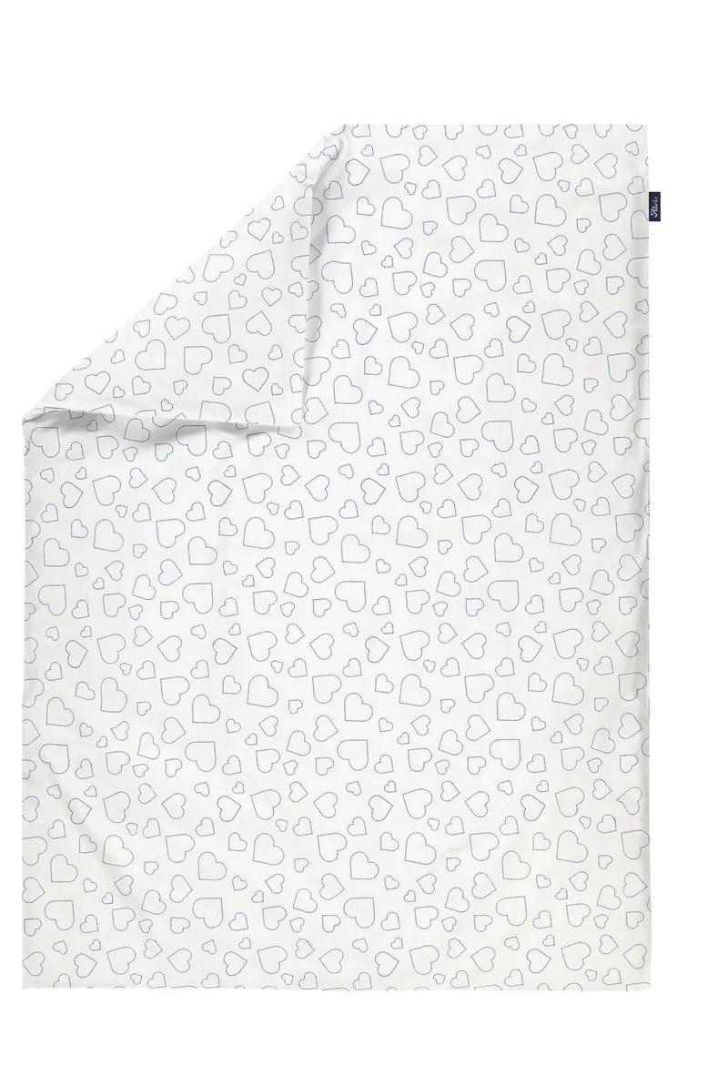 Bettwäsche - Hearts white