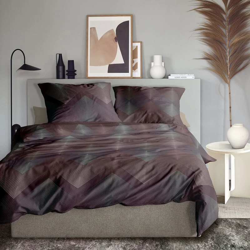 Mako Satin Bettwäsche Wave 8539