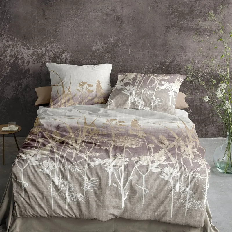 Mako Satin Bettwäsche Wave 8568 Beere