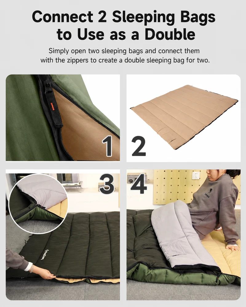 Trippy 350 Camping Sleeping Bag