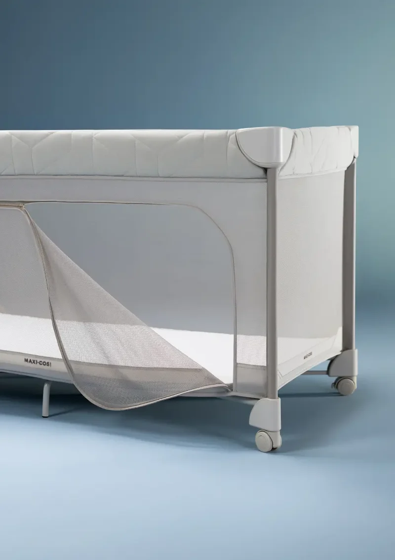 Reisebett 'Merlin' Elegance Beige 120 x 60 cm