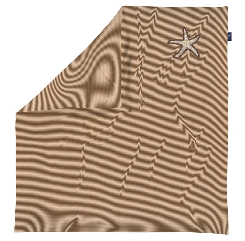 Bettwäsche Jersey - Starfish mit Stickerei