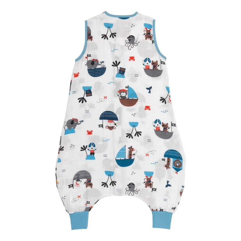 Musselin Schlafsack mit Füßen, 0.5 TOG