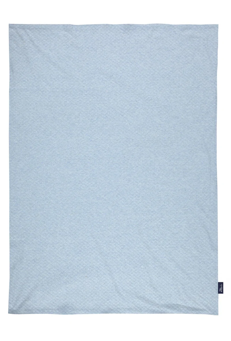 Babydecke Jersey Special Fabric Quilt - aqua