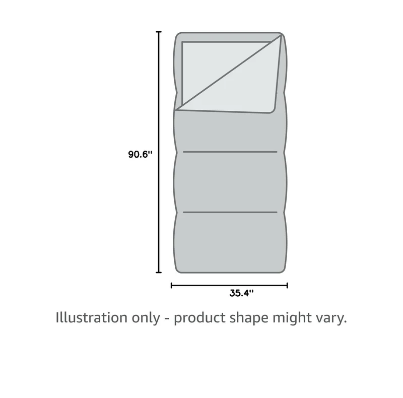 CLOUDY 400 Sleeping Bag-Envelope With Hood