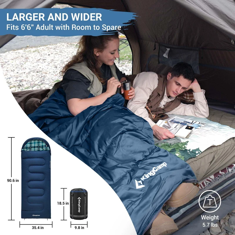 CLOUDY 400 Sleeping Bag-Envelope With Hood