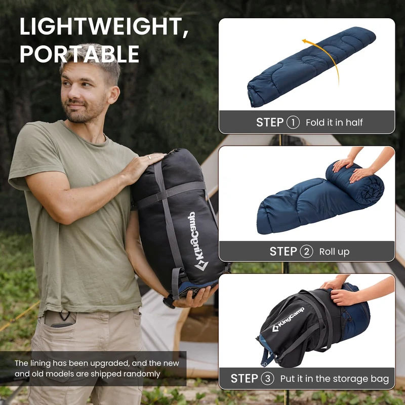 CLOUDY 400 Sleeping Bag-Envelope With Hood